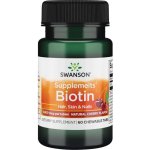 Swanson Biotin 60 cucací tablety – Hledejceny.cz