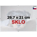 BFHM Rám Euroclip 29,7x21 cm A4 sklo – Zboží Dáma