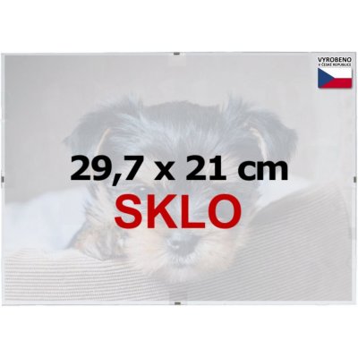 BFHM Rám Euroclip 29,7x21 cm A4 sklo – Zboží Dáma