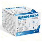 Lanceta Haemolance Plus varianta: modrá 25 G, 1,4 mm, 100 ks – Hledejceny.cz