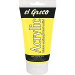 Kreul El Greco akrylová barva 150 ml citrónová – Sleviste.cz
