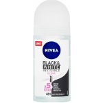 Nivea Invisible for Black & White Clear antiperspirant roll-on 50 ml – Zboží Mobilmania