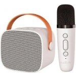Bluetooth karaoke set Maxlife MXKS 100 bílý – Zboží Dáma