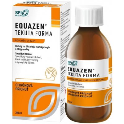 EQUAZEN tekutá forma s příchutí vanilky 200 ml – Zboží Dáma