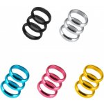 Harrows Supergrip - kroužky na násadky - 3 ks - pink – Zboží Dáma