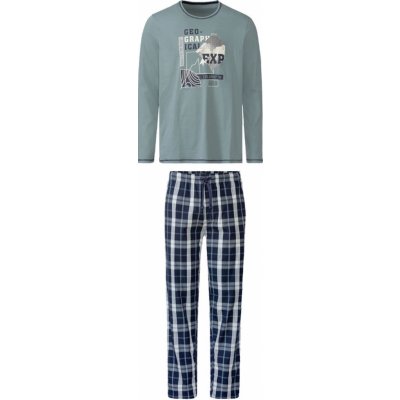 Townland 322 pánské pyžamo dlouhé tm.modré – Zbozi.Blesk.cz