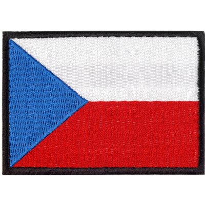 Nažehlovačka - česká vlajka Varianta: viz foto, Balení: 1 ks – Zboží Dáma