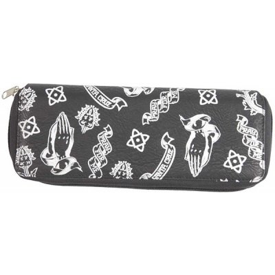 Peněženka SANTA CRUZ Pray Pattern Black Black BLACK – Zbozi.Blesk.cz