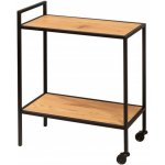 Interior DE Servírovací vozík SLIM LINE 75 CM vzhled divoký dubSV42041 – Zboží Dáma