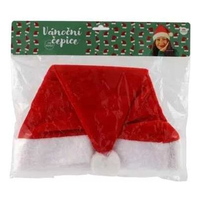 Teddies Čepice vánoční dětská látka průměr 25 cm – Zboží Dáma