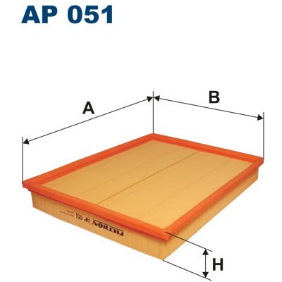 Vzduchový filtr Filtron AP051 – Zboží Mobilmania