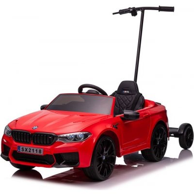 Mamido Elektrické autíčko BMW M5 s platformou lakované červená – Zboží Mobilmania