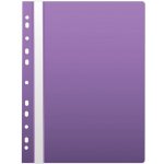 Karton PP Rychlovazač plastový A4 s euroděrováním 1 ks sv. fialový – Zboží Živě