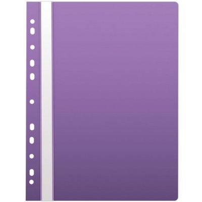 Karton PP Rychlovazač plastový A4 s euroděrováním 1 ks sv. fialový – Zboží Živě