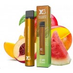 X4 Bar Zero Peach Mango Watermelon 0 mg 600 potáhnutí – Zboží Dáma