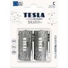 Baterie primární TESLA SILVER+ C 2ks 13140220