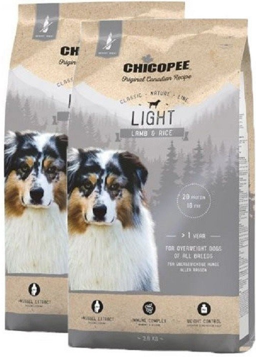 Chicopee Classic Nature Light Lamb & Rice 2 x 15 kg