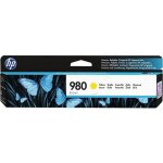 HP 980 originální inkoustová kazeta žlutá D8J09A – Zboží Mobilmania