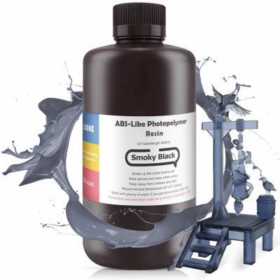 ELEGOO ABS-like Resin 1KG Smoky Black 50.103.0024 – Zboží Živě