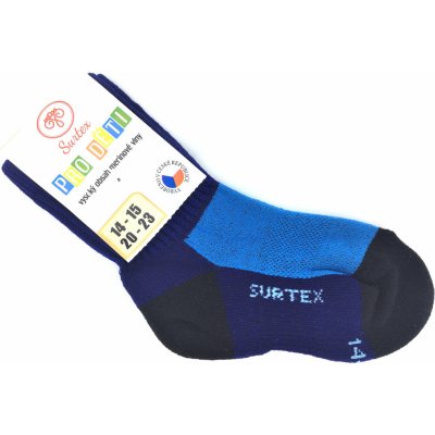 Surtex Zimní Ponožky 80% Merino Modré – Zboží Mobilmania