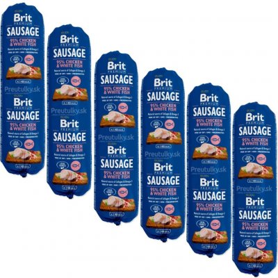 Brit Premium Chicken & White Fish 6 x 800 g – Sleviste.cz