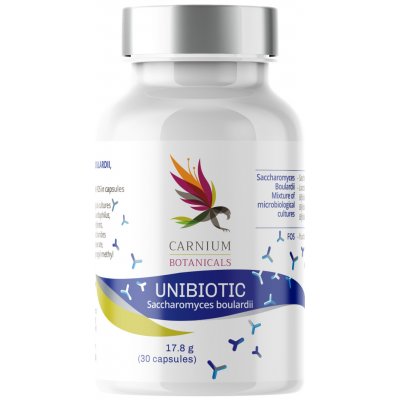 Carnium Botanicals Unibiotic Saccharomyces Boulardii 30 kapslí – Hledejceny.cz