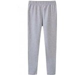 Dětské bavlněné legíny Šedá – Zboží Mobilmania