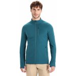 ICEBREAKER Mens Descender LS Zip, Green Glory – Hledejceny.cz