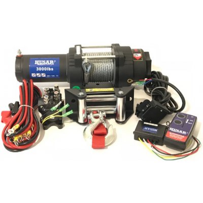 HUSARWINCH Naviják Husarwinch BST S 3000, 12V, ocelové lano | Zboží Auto