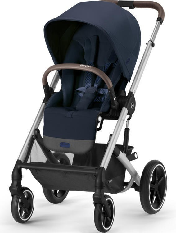 Cybex Balios S Lux Ocean Blue/Rám Stříbrný 2023