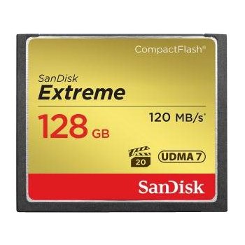 SanDisk Extreme CompactFlash 128 GB UDMA7 SDCFXSB-128G-G46