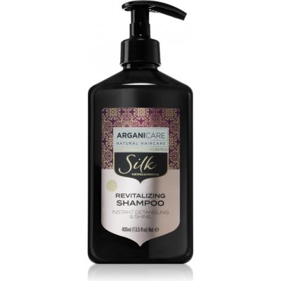 Arganicare Silk Protein revitalizační šampon 400 ml