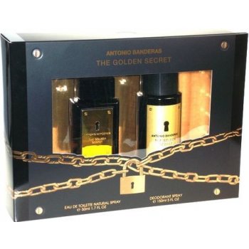 Antonio Banderas Her Golden Secret EDT 50 ml + 50 ml tělové mléko dárková sada