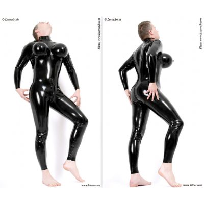 Latexový catsuit Megaboobs – Zboží Dáma
