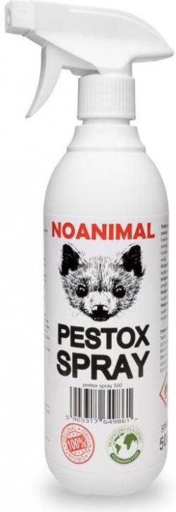 NOANIMAL PESTOX SPRAY P500M 500ml Pachový odpuzovač kun