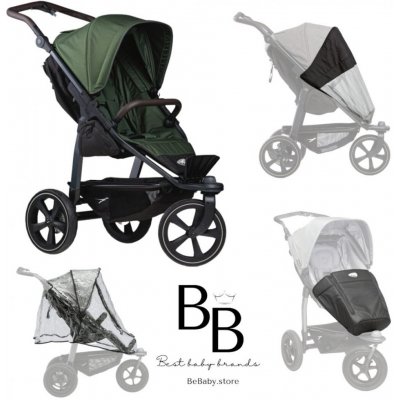 Tfk Set do terénu 4v1 MONO2 mono2 stroller air chamber wheel olive 2024 – Zboží Mobilmania