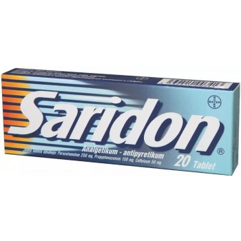 SARIDON POR 250MG/150MG/50MG TBL NOB 20