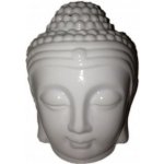 Aw. gifts Aroma lampa Hlava Budhy bílá 12 cm – Zboží Dáma