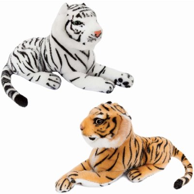 Brubaker sada 2 kusů ho zvířete BRUBAKER Tiger bílý a hnědý cca 25 cm – Zbozi.Blesk.cz