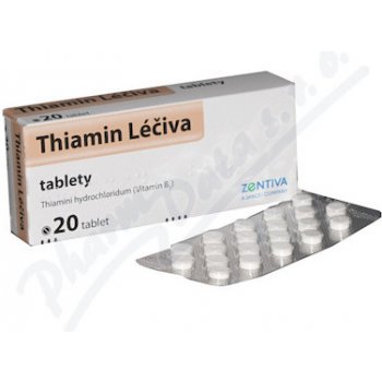 THIAMIN LÉČIVA POR 50MG TBL NOB 20