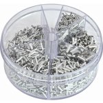 Dutinky lisovací neizolované, 0.55 - 2.5 mm, sada 1900 ks - ASTA – Zbozi.Blesk.cz