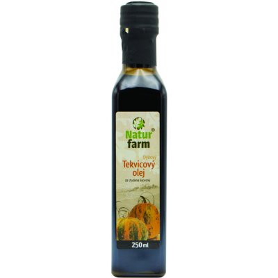 Natur Farm Tekvicový olej 100% za studena lisovaný 0,25 l – Hledejceny.cz