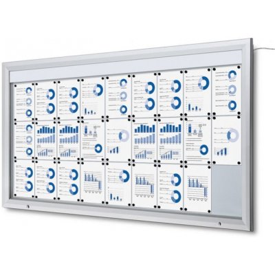 Jansen Display Venkovní vitrína SCT27xA4 s LED osvětlením | Zboží Auto