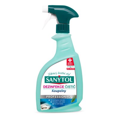 Sanytol Professional dezinfekce na koupelny 750 ml – Sleviste.cz