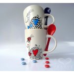 Sada hrníčků se lžičkou - dinosauři – Zboží Mobilmania