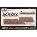 Tamiya 32508 Brick/Sandbag/Barricade Set 1:48 – Zboží Dáma