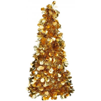 Mica Decorations Vánoční stromeček, zlatý, pr. 22 x 60 cm – Hledejceny.cz