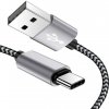 usb kabel Interlook 1655-156 Typ-C, 1m, oranžový