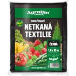Agrobio netkaná textilie PROFI 50 g/m² 1,6 x 10m černá – Zbozi.Blesk.cz