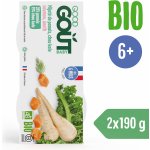 Good Gout BIO Losos s kapustou a pastinákem 2 x 190 g – Zboží Dáma